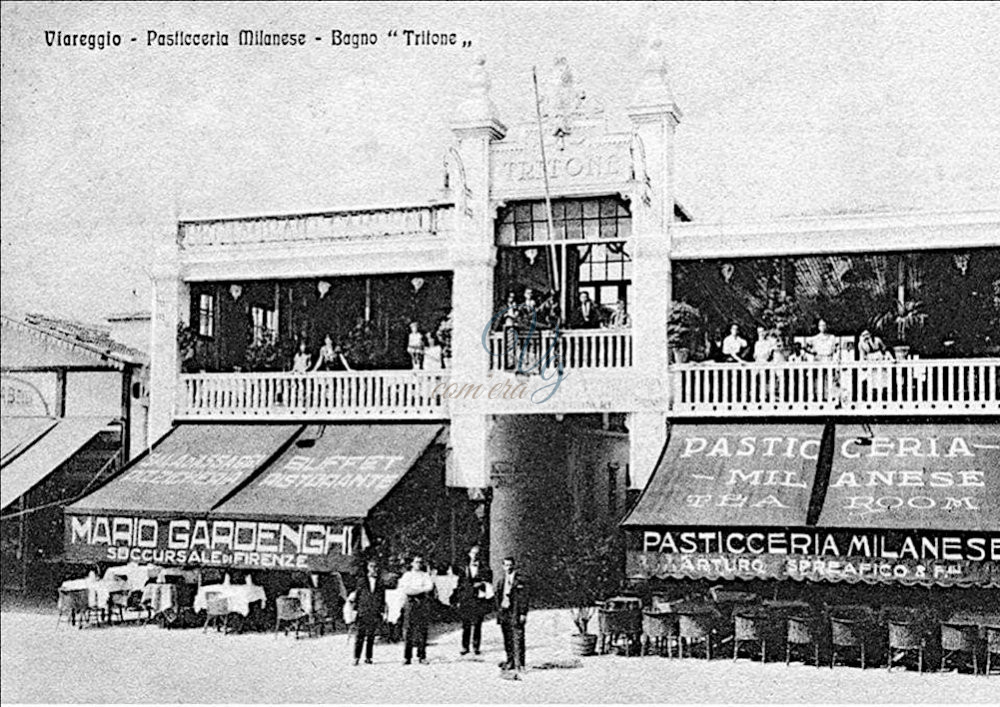 Ristorante Tritone Viareggio Anno 1921