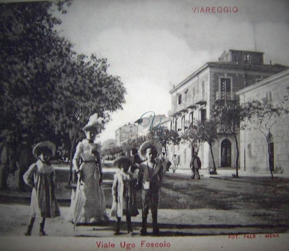 via Foscolo Viareggio Anno 1921