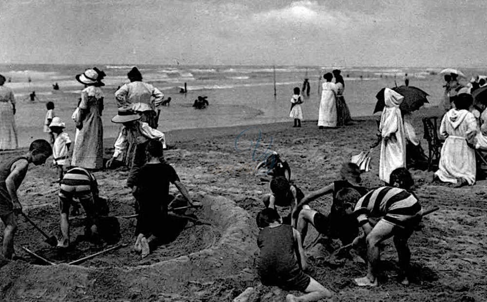 Bagnanti Viareggio Anno 1922