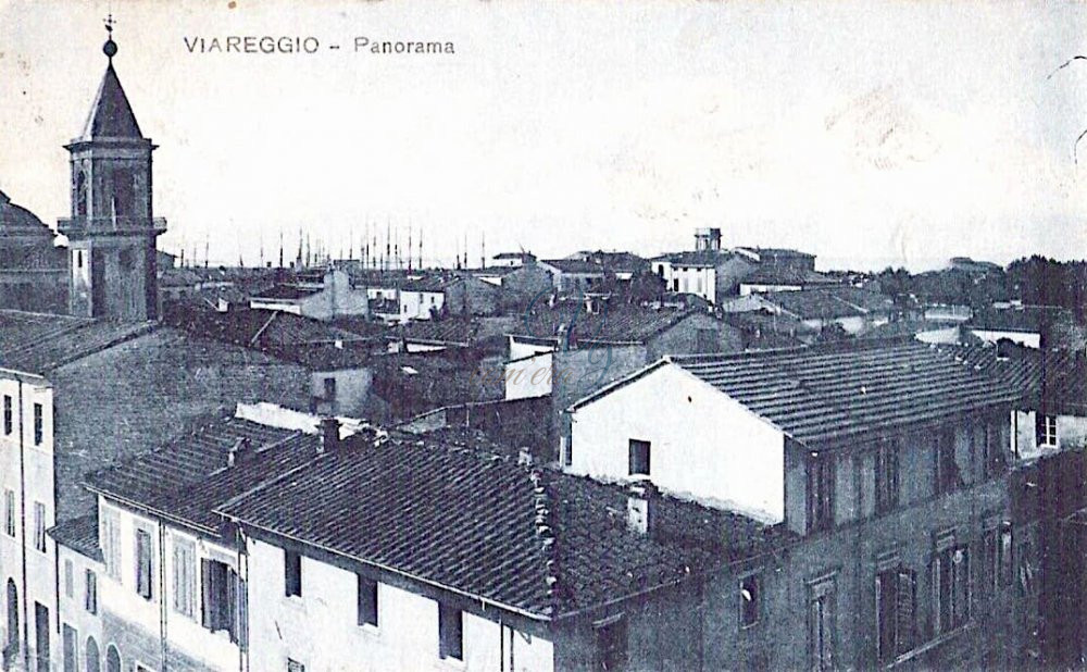 Panorama Viareggio Anno 1922