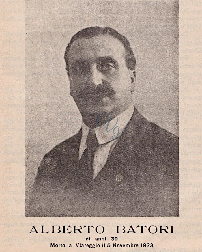 Alberto Batori Viareggio Anno 1923