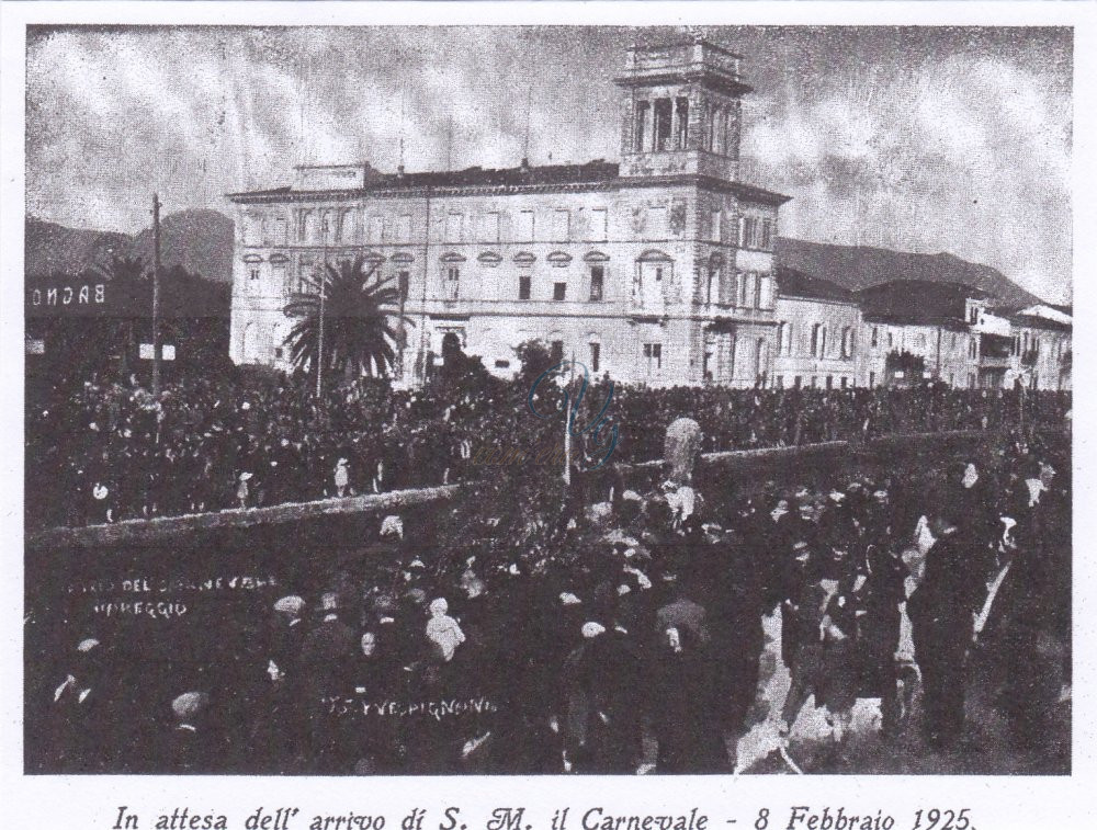 Carnevale al Canale Viareggio Anno 1925