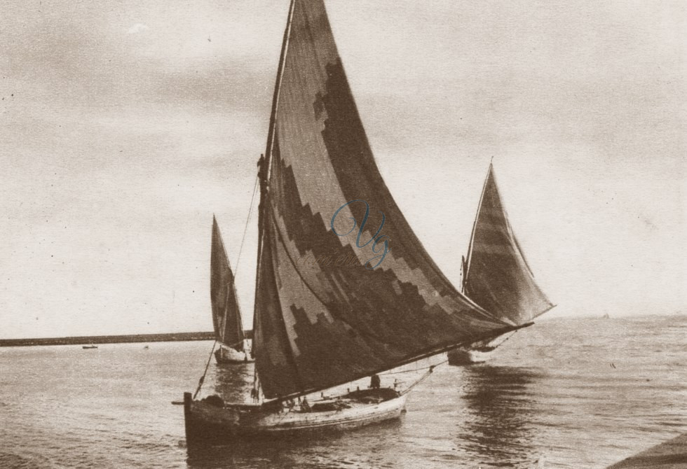 Ritorno dalla Pesca Viareggio Anno 1925