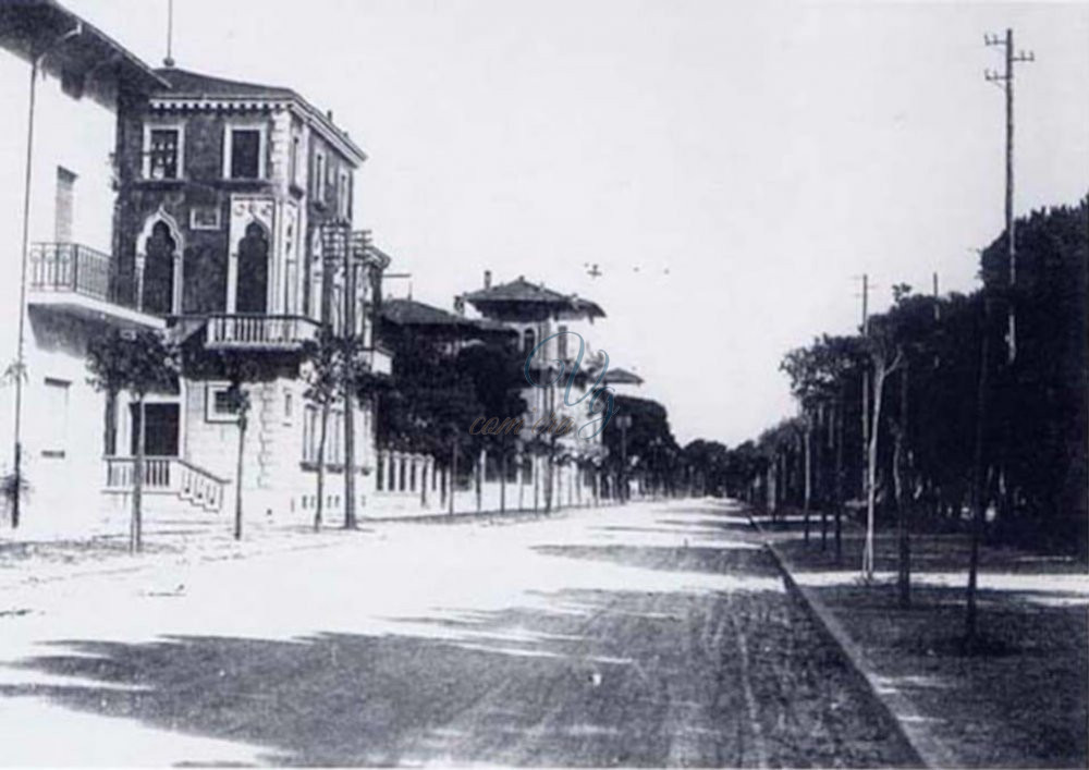 Via Buonarroti Viareggio Anno 1925