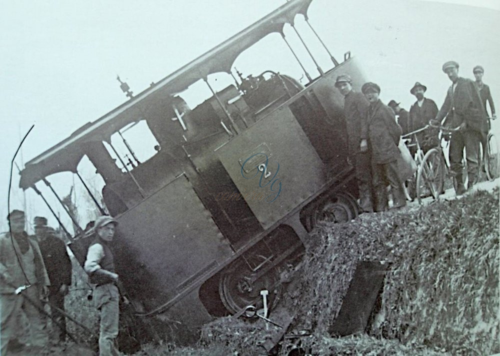 Deragliamento del macinino Viareggio Anno 1926