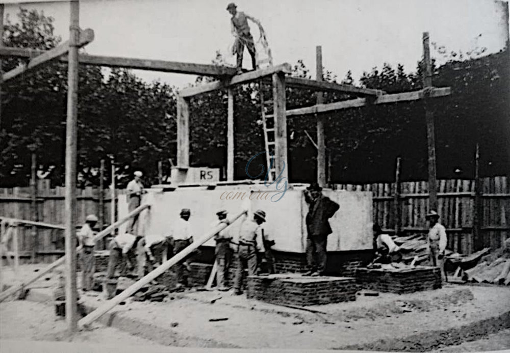 Lavori monumento ai caduti Viareggio Anno 1926