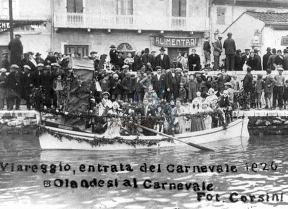 Olandesi al carnevale Viareggio Anno 1926