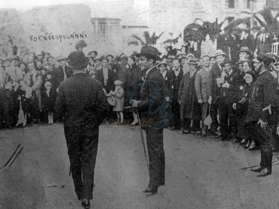 Inizio dei festeggiamenti Viareggio Anno 1927