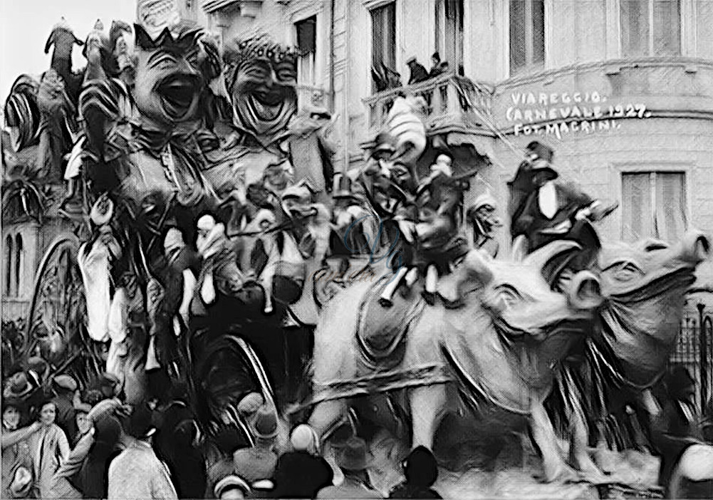 L’ultima pazzia del carnevale Viareggio Anno 1927