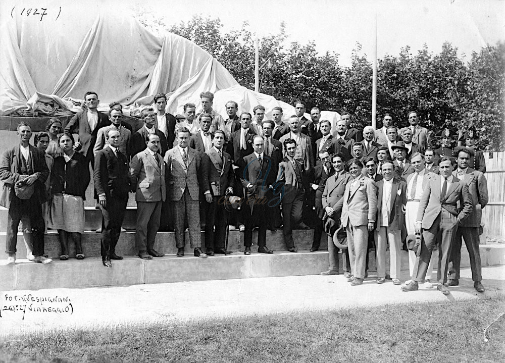 Monumento ai Caduti Viareggio Anno 1927