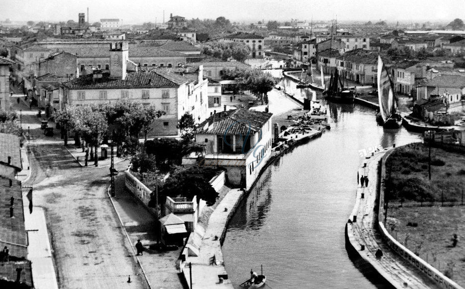 Canale Burlamacca e Fortino Viareggio Anno 1928