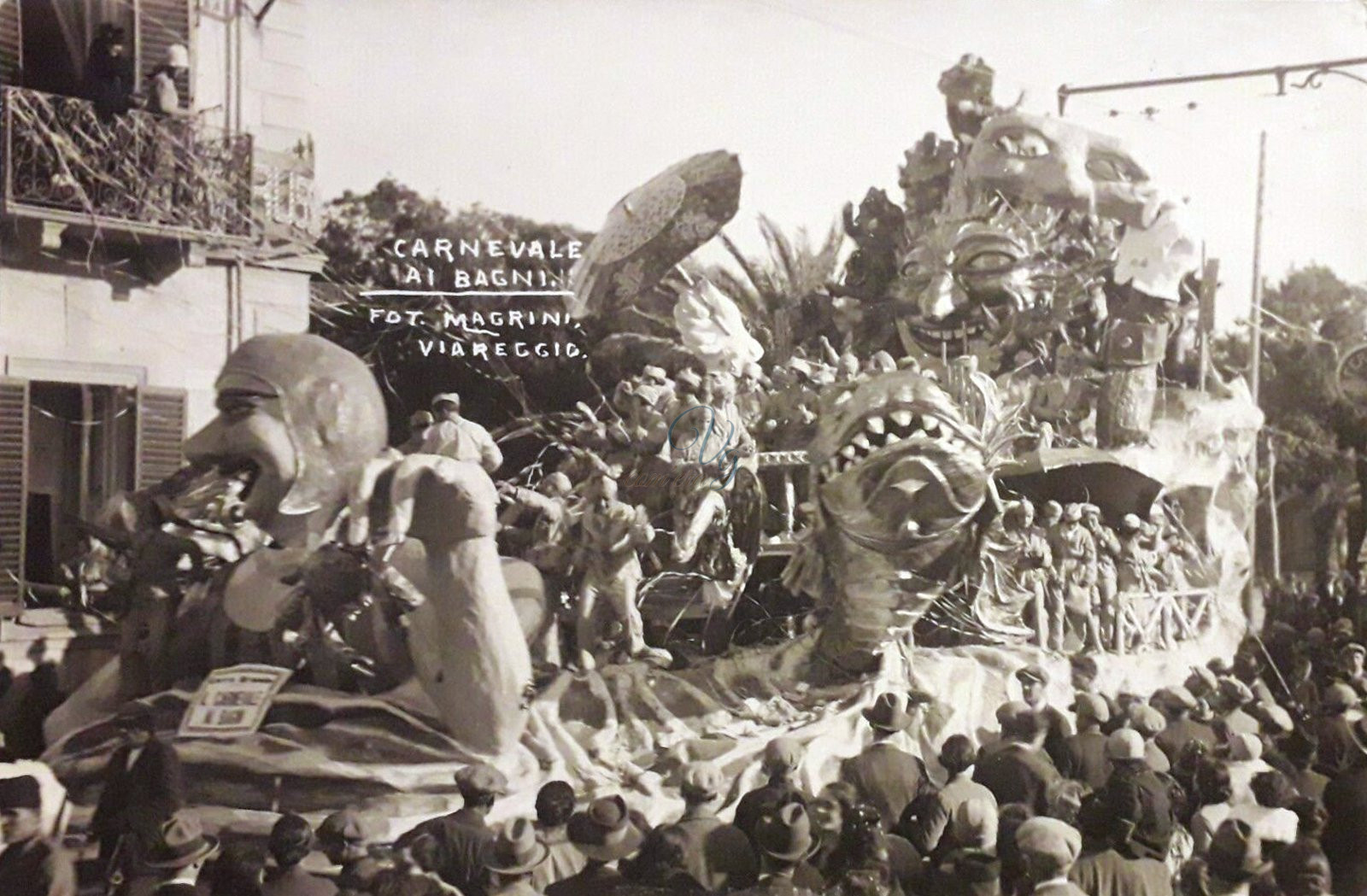 Carnevale ai bagni Viareggio Anno 1928