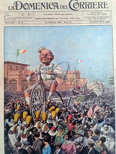 Domenica del Corriere Viareggio Anno 1928