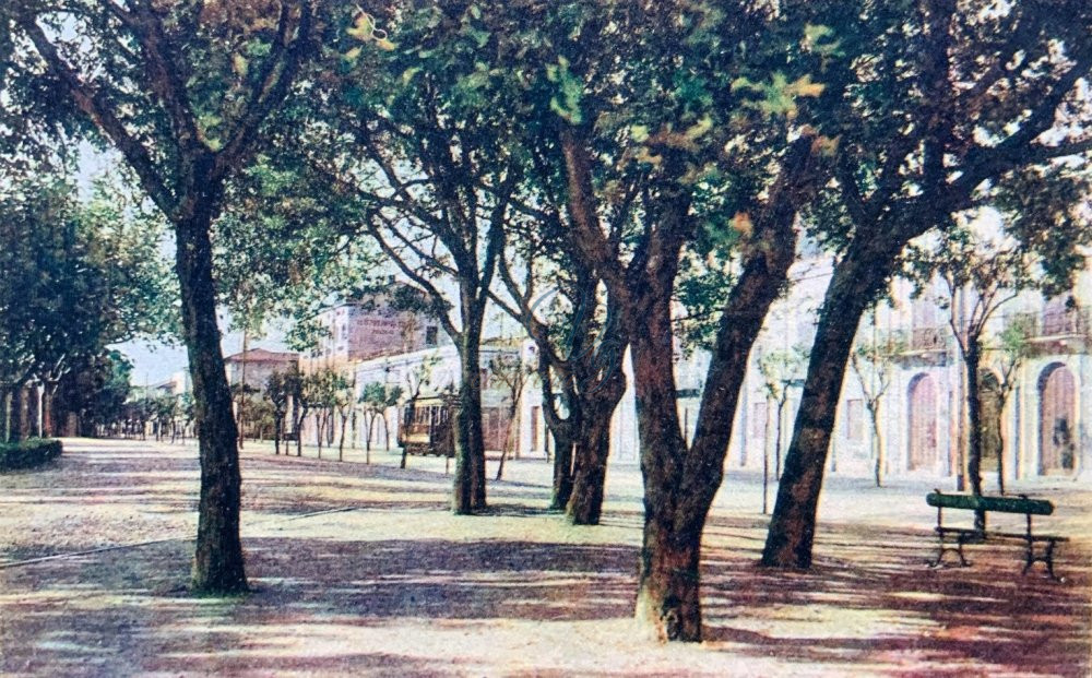 Piaza d&rsquo;Azeglio Viareggio Anno 1928