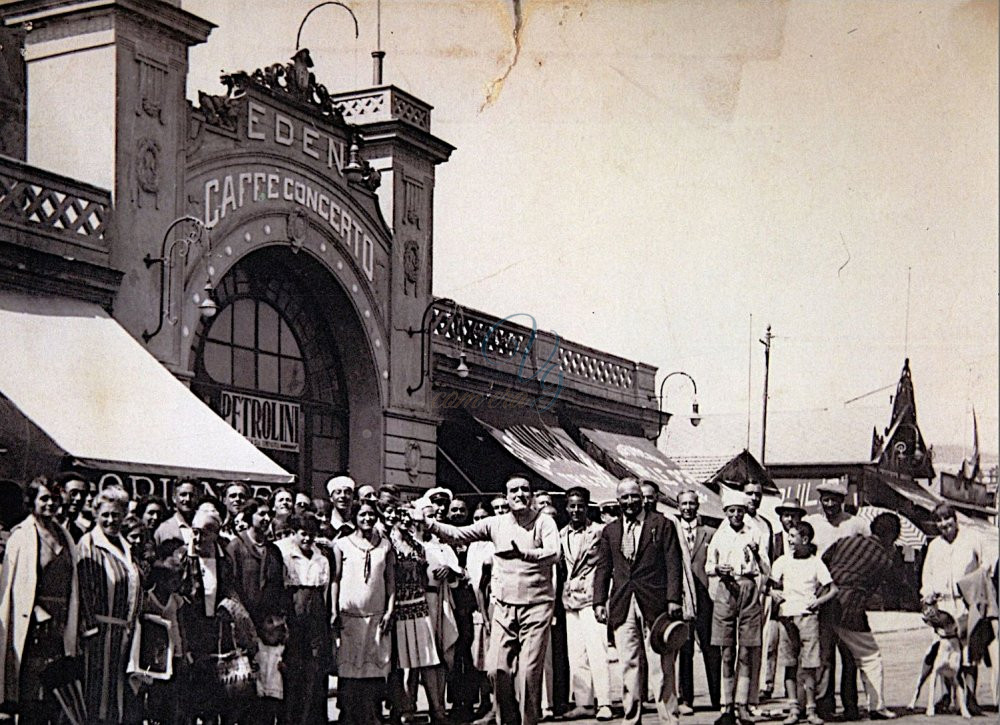 Caffé Concerto Eden Viareggio Anno 1929