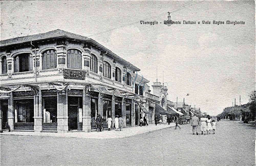 Ristorante Nettuno Viareggio Anno 1929