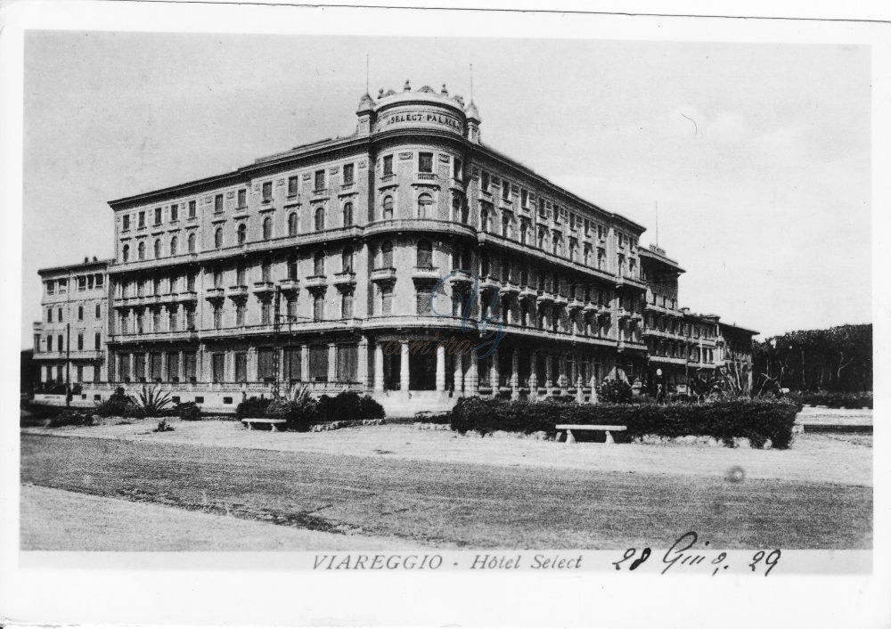Select Palace Hotel Viareggio Anno 1929