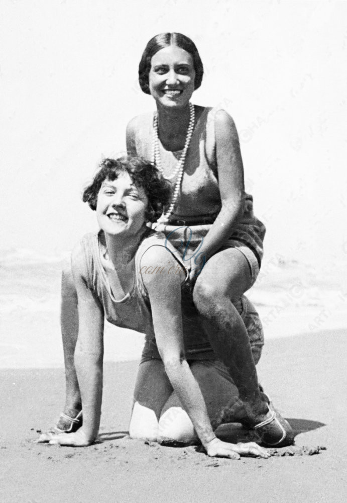 Bagnanti Viareggio Anni '30