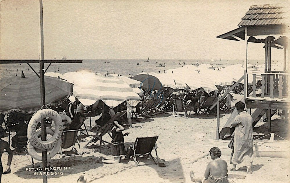Bagno Leonardo da Vinci Viareggio Anni '30