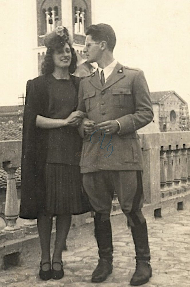 Didala con suo marito Viareggio Anni '30