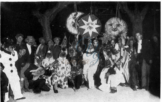 Festa notturna Viareggio Anno 1930