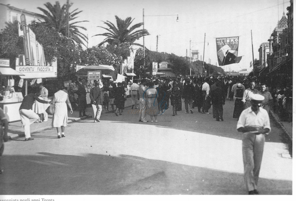 La Passeggiata Viareggio Anni '30