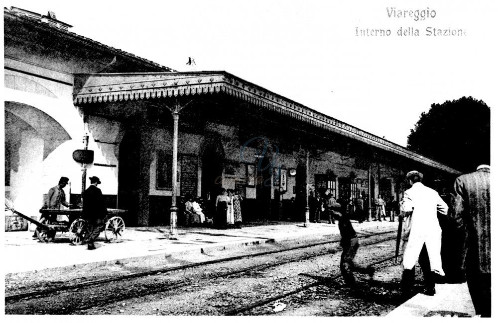 La Stazione vecchia Viareggio Anni '30