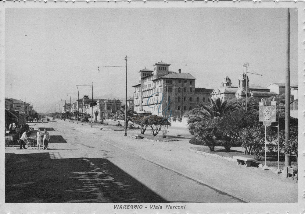 La passeggiata Viareggio Anni '30