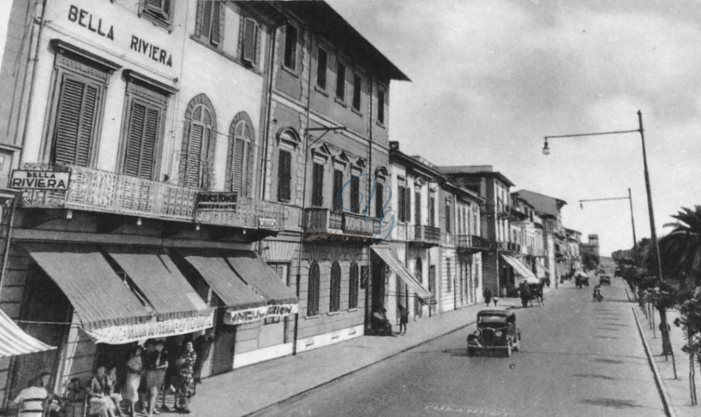 Pensione ristorante Bella Riviera Viareggio Anni '30