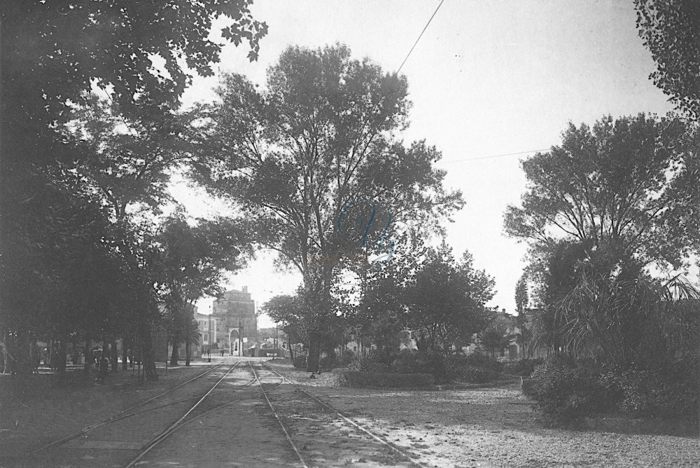 Piazza della Stazione vecchia Viareggio Anni '30