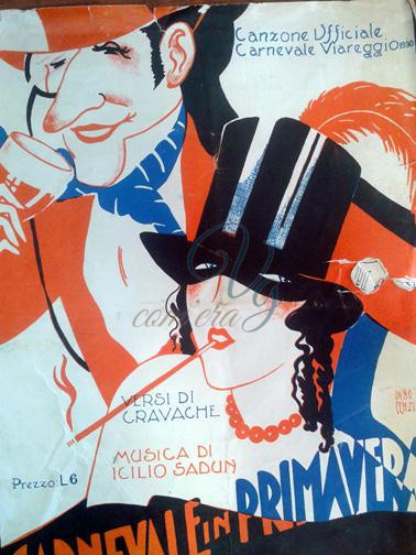Spartito Viareggio Anno 1930