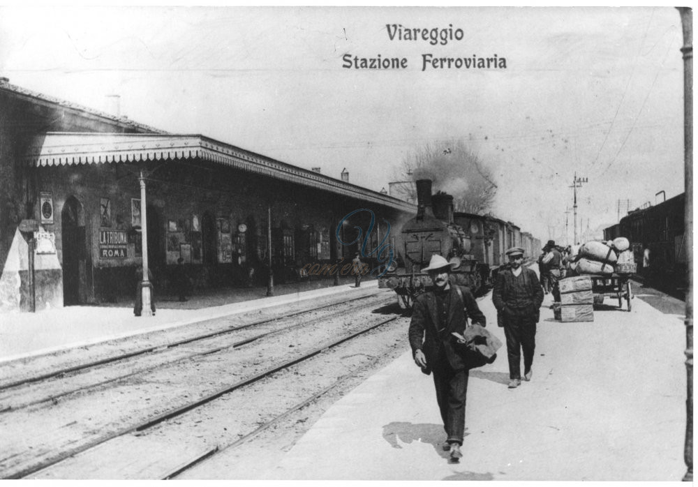 Stazione vecchia Viareggio Anni '30