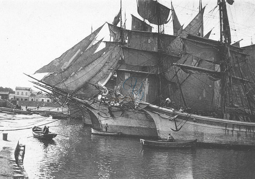 Vele in porto Viareggio Anni '30