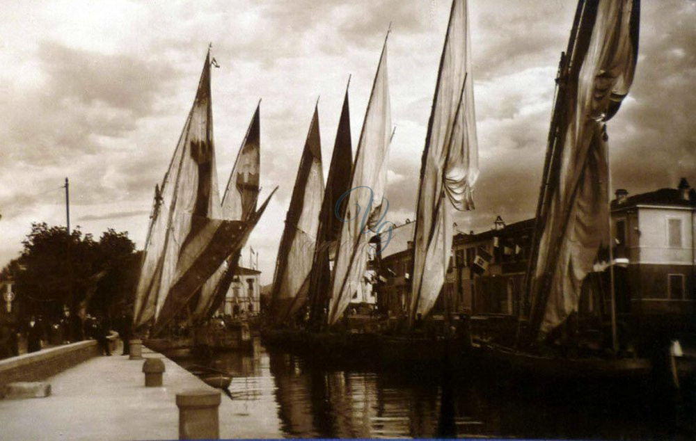 Vele nel Burlamacca Viareggio Anni '30