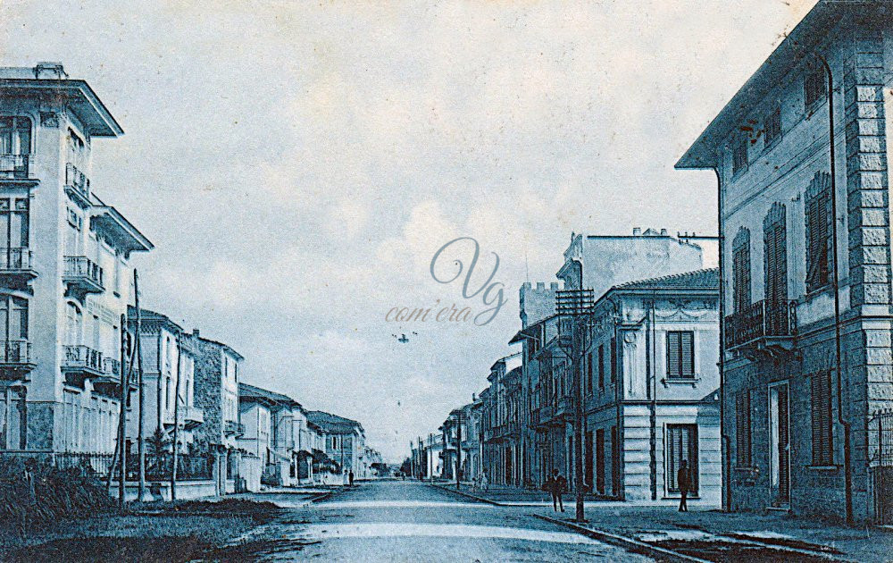 Via Buonarroti Viareggio Anno 1930