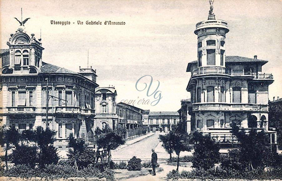 Via D’Annunzio Viareggio Anni '30