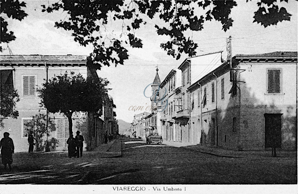 Via Umberto I Viareggio Anni '30