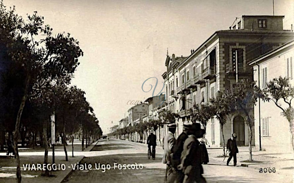 Viale Ugo Foscolo Viareggio Anni '30