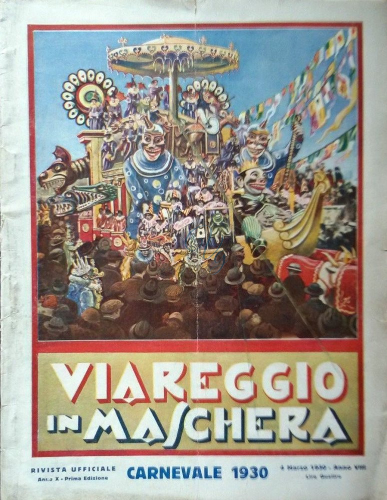 Viareggio in maschera Viareggio Anno 1930