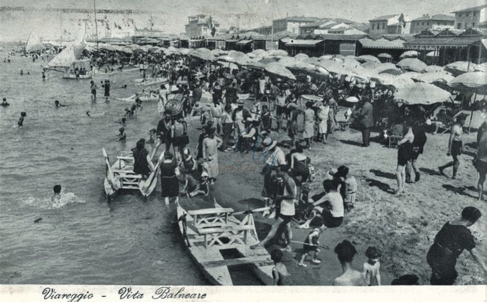 Vita balneare Viareggio Anno 1930