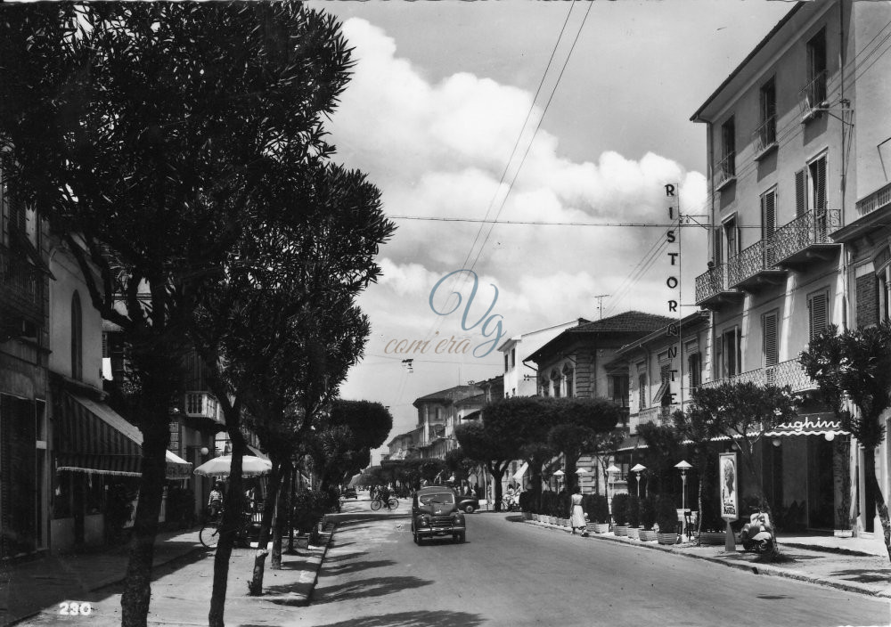 via Foscolo Viareggio Anni '30