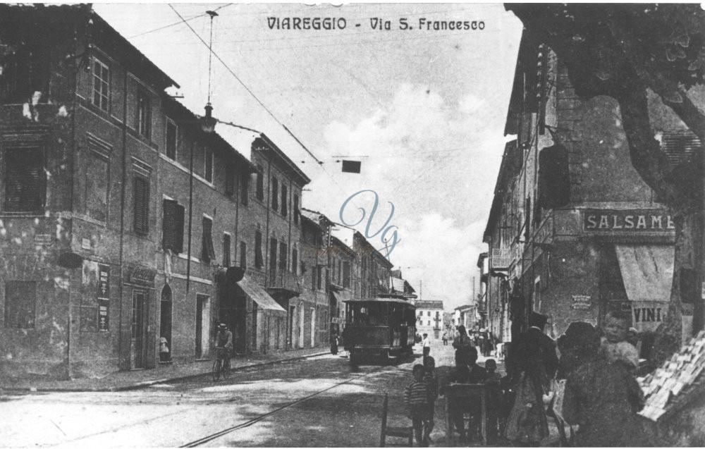 via San Francesco Viareggio Anni '30