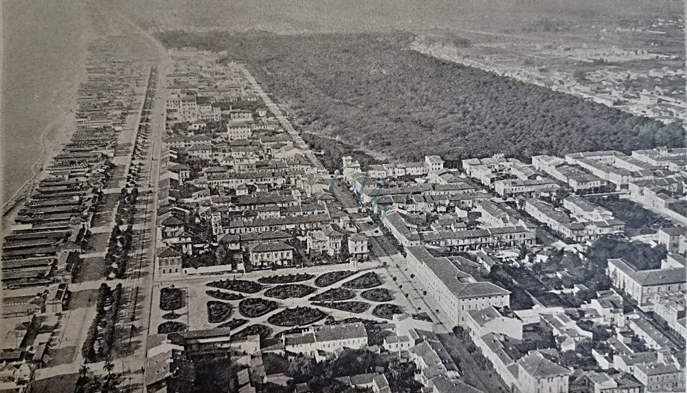 Veduta Aerea Viareggio Anno 1932