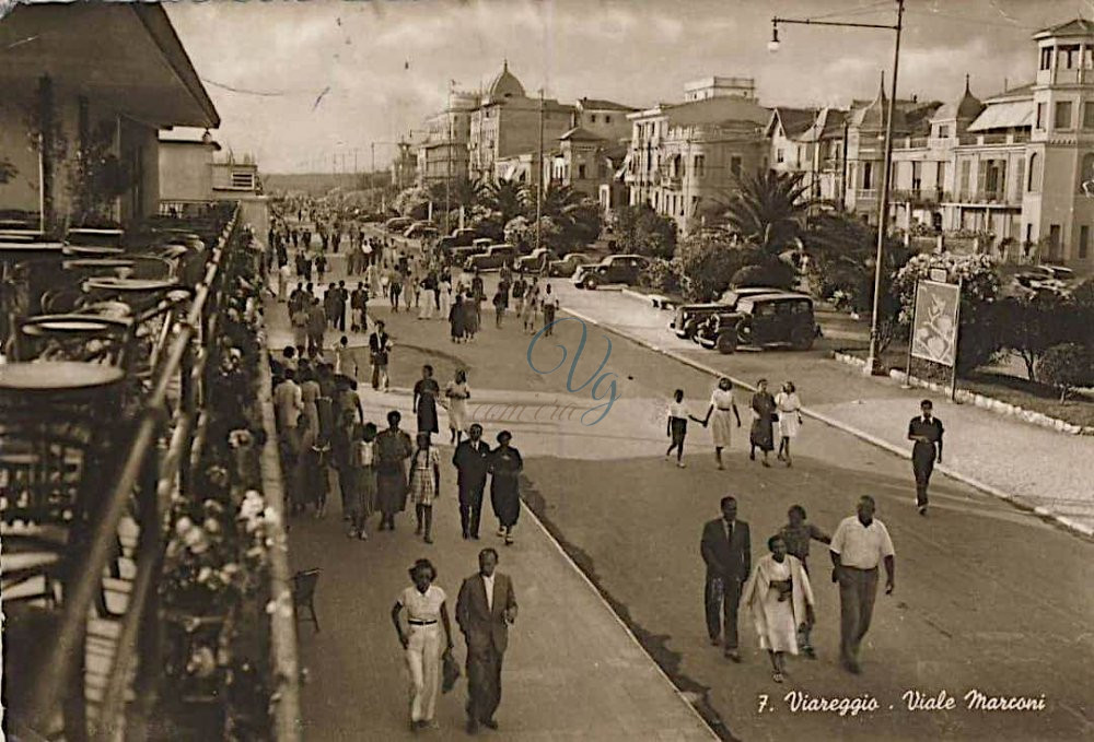 Viale Marconi Viareggio Anno 1932