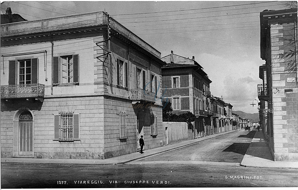 via Verdi Viareggio Anno 1932