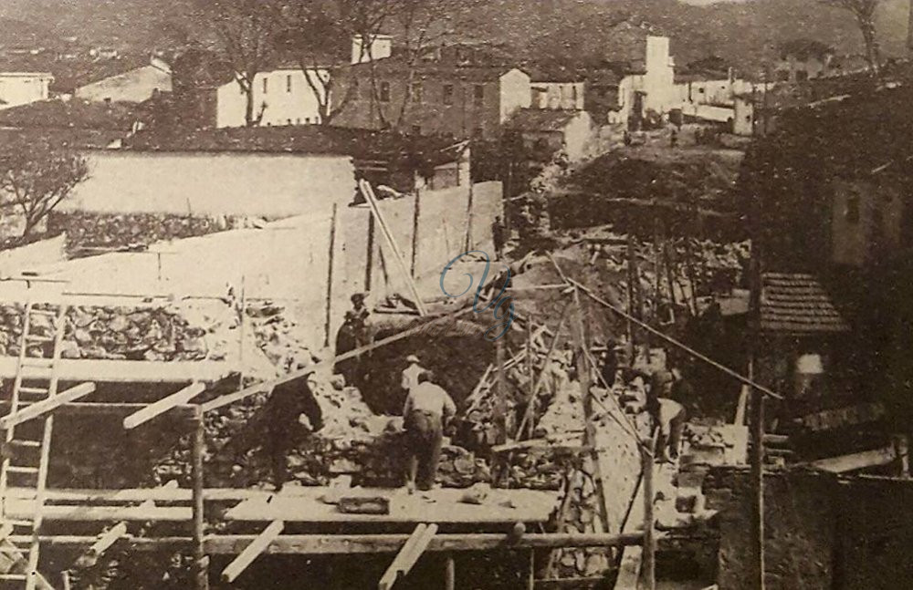Costruzione Cavalcavia Viareggio Anno 1933
