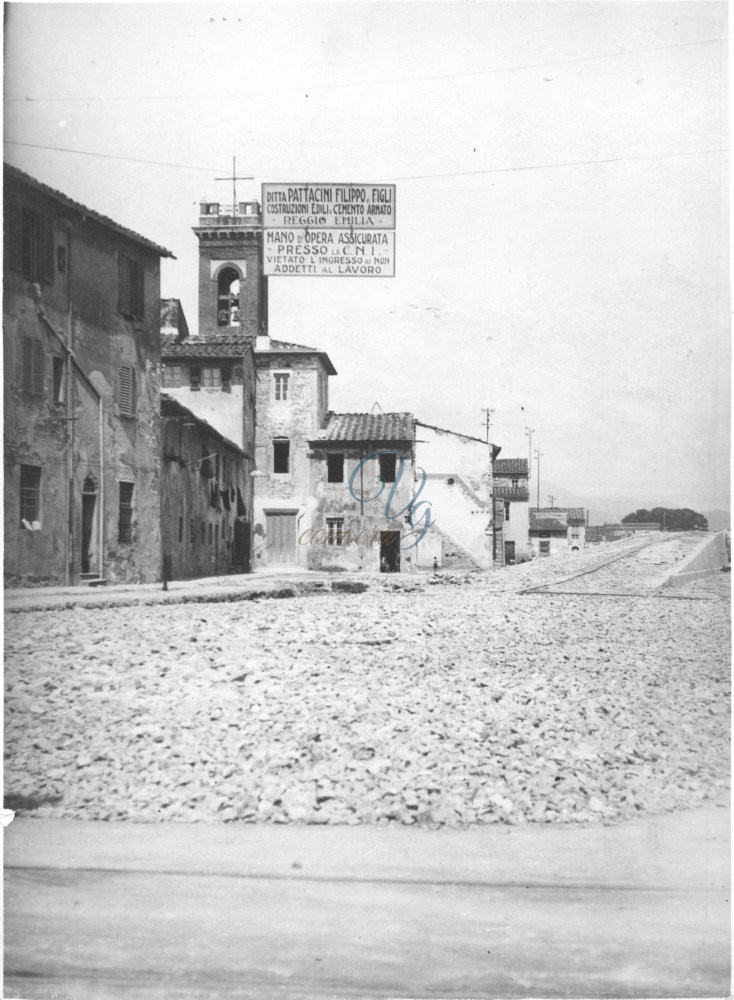 Costruzione Cavalcavia Viareggio Anno 1933