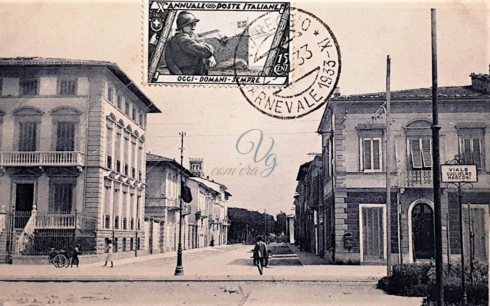 Via Vespucci Viareggio Anno 1933