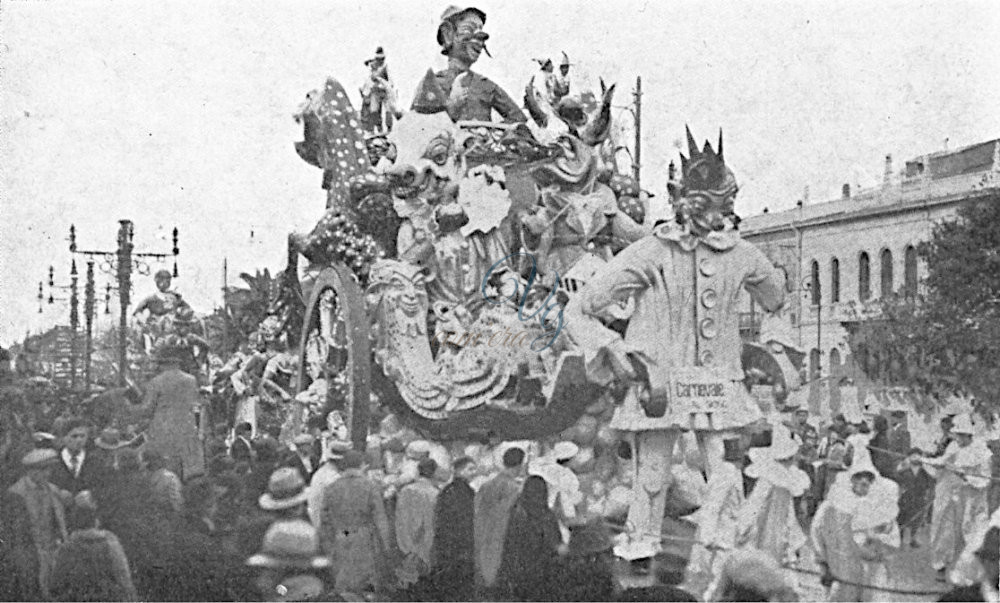 Carnevale al giogo Viareggio Anno 1934