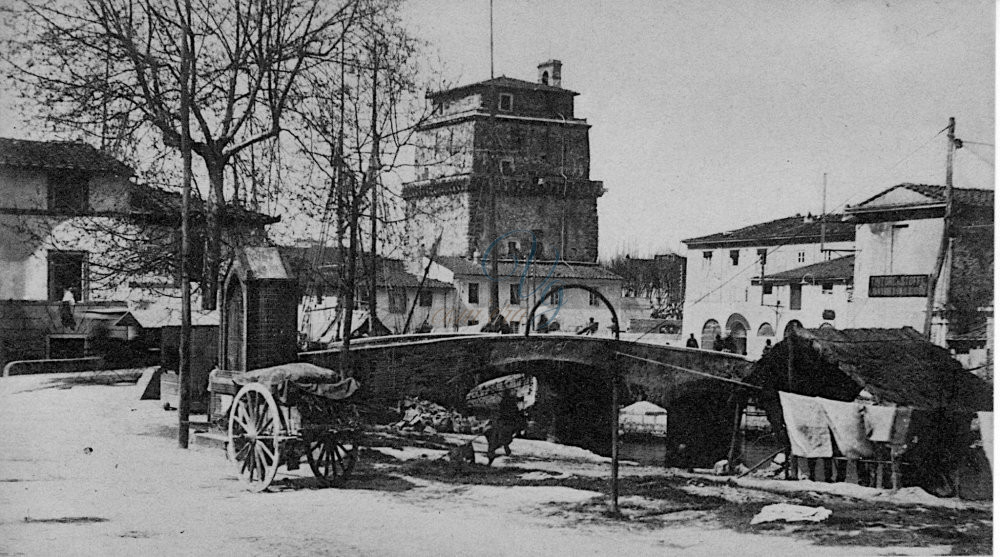 Ponte di Pisa Viareggio Anno 1935